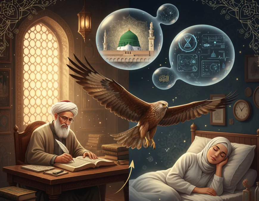 Meaning of seeing a kite bird in a dream according to Islamic tradition