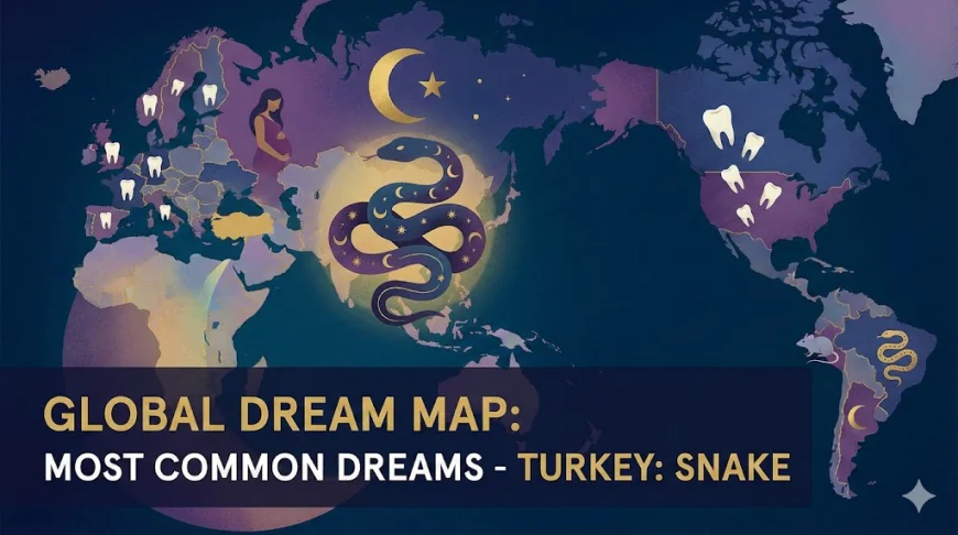 Snakes lead global dream survey: Turkey's top nightmare revealed