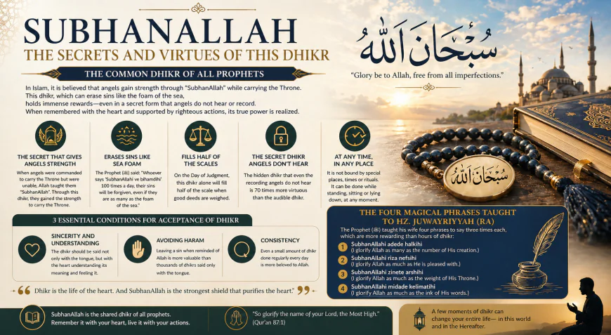 The secret power of Subhanallah: A dhikr that carries the throne